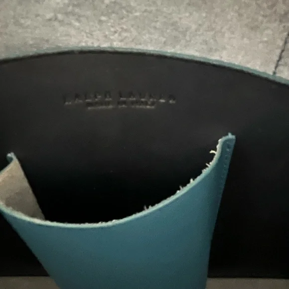 Ralph Lauren Teal Satchel Bag - Picture 6 of 8